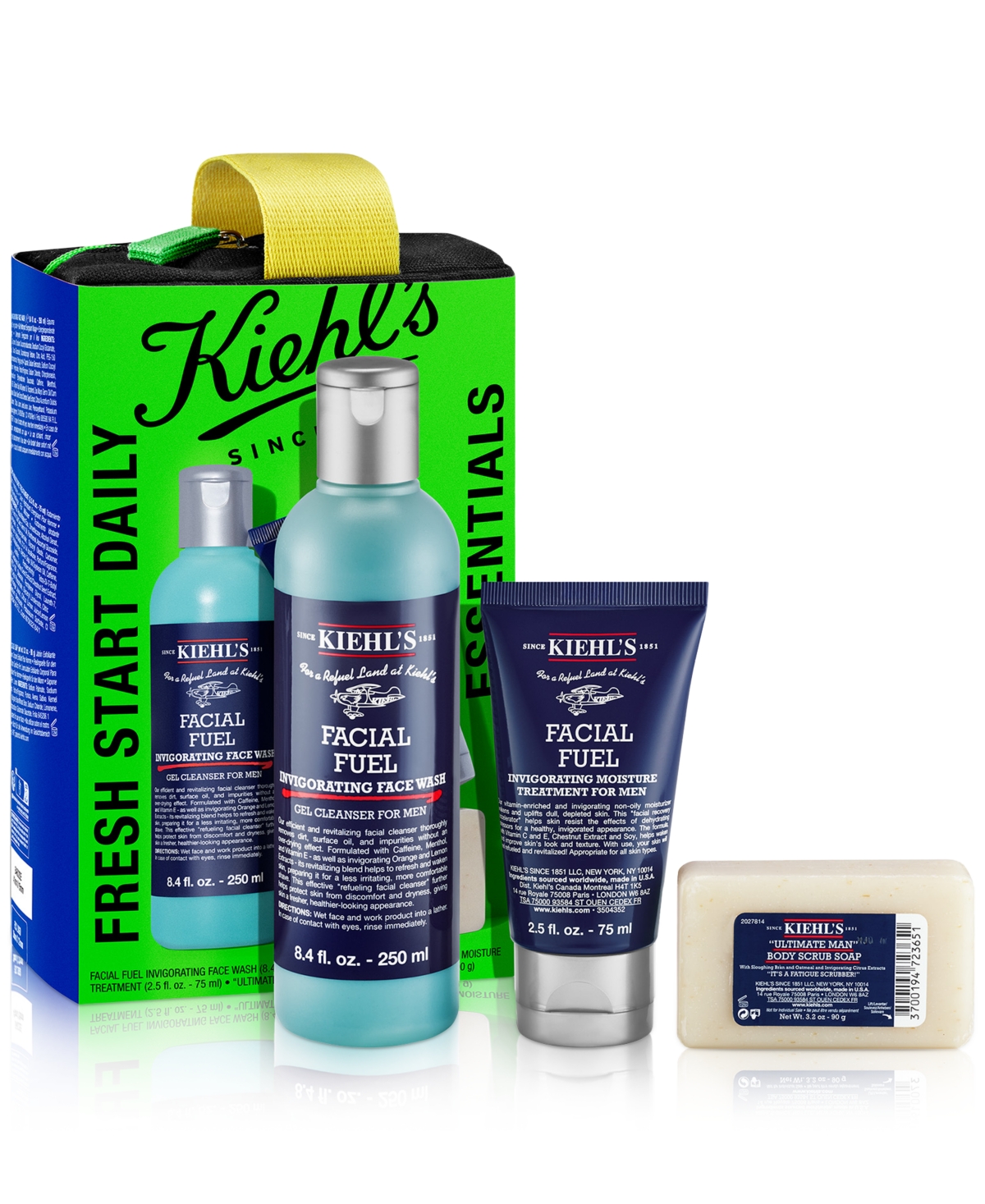 Kiehl's Since 1851 3-pc. Fresh Start Daily Essentials Skincare Set In Essentials