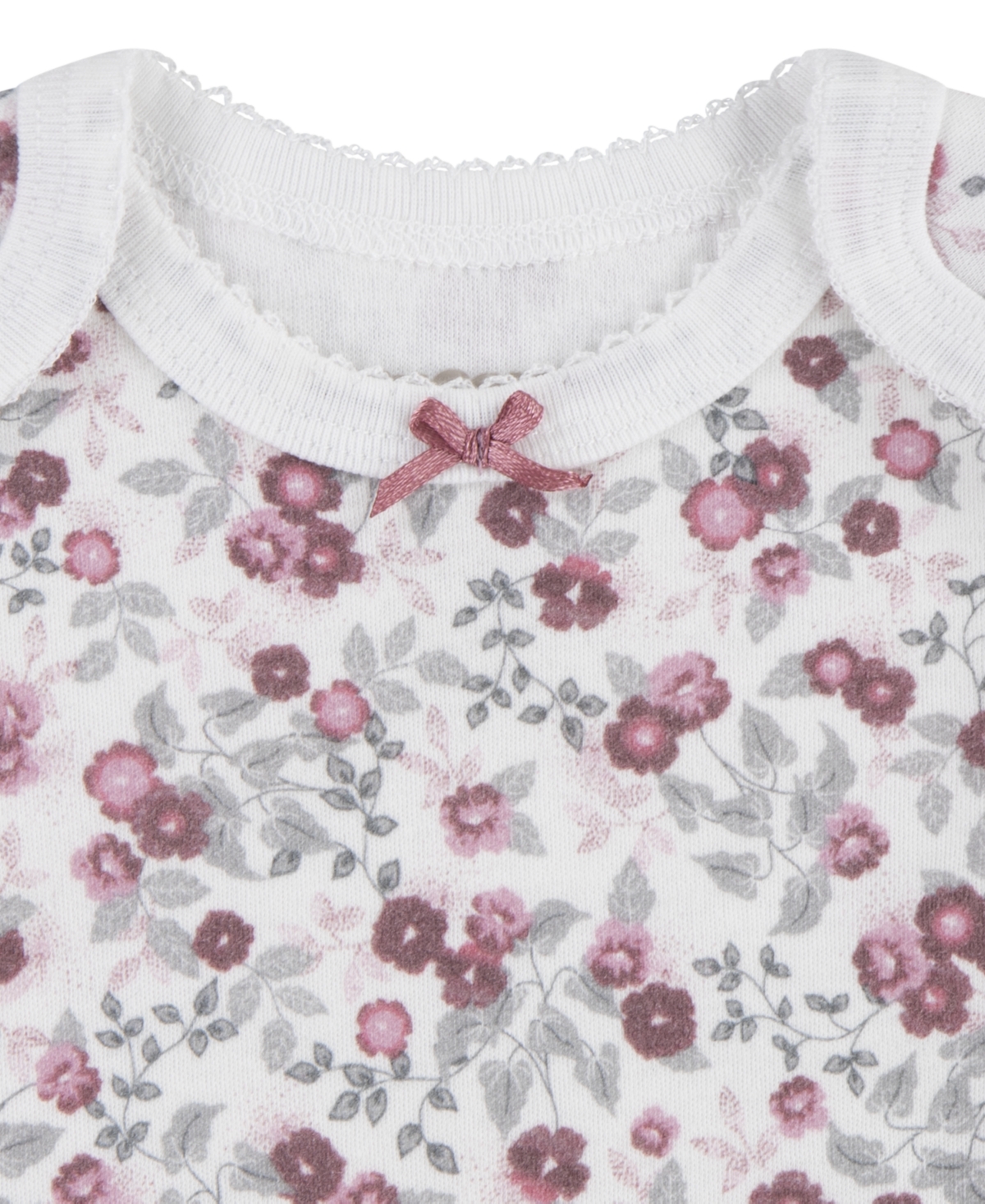 Huggies Baby Girls Short Sleeve Bodysuit, Top And Pants 3-piece Set In  Lava Smoke