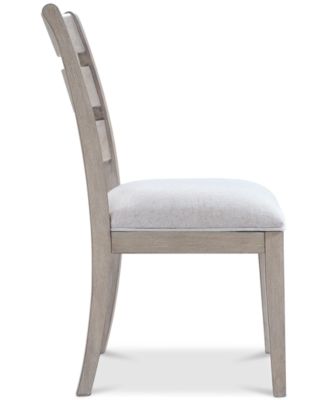 Sadie Ladder Back Side Chair, Created for Macy's