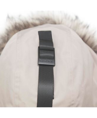 Men's Parka Jacket with Detachable Trim