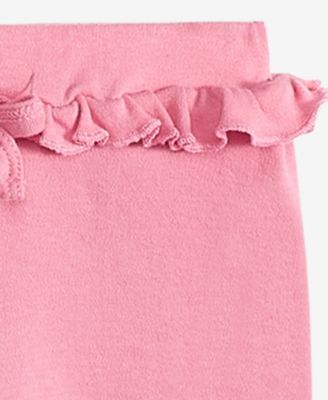 Baby Girls Minnie Mouse Hat, Bodysuit & Pants Set