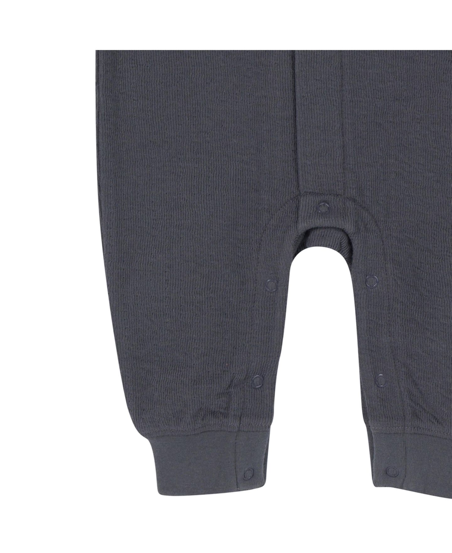 Комбинезон Gerber Hooded, Charcoal для мальчиков-малышей, цвет: Угольный — фото 6