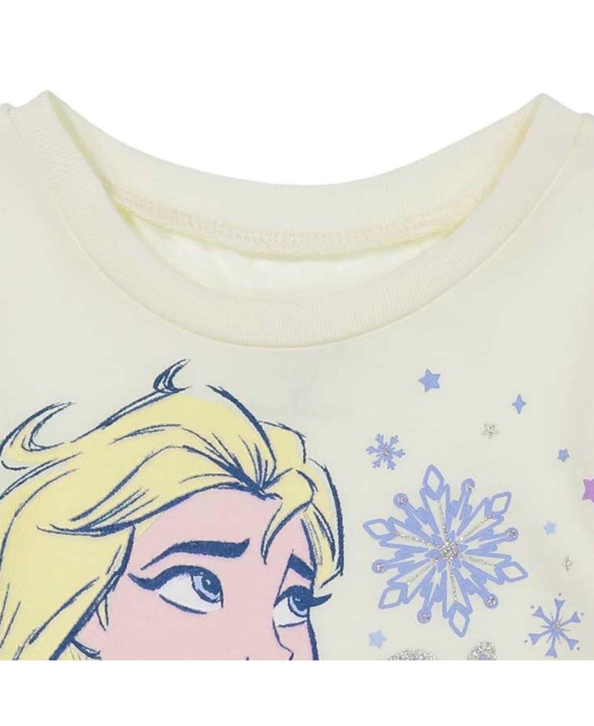 Disney Big Girls Frozen Elsa Anna Frozen T-Shirt and Leggings Outfit Set to