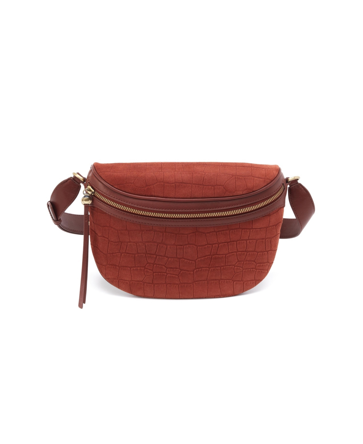 Juno Belt Bag - Sequoia croc emboss