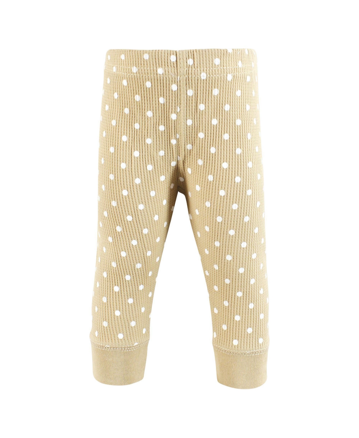 Hudson Baby Baby Girls Thermal Tapered Ankle Pants 4pk,- Acorn botanical