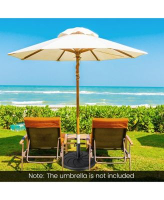 40LBS 21.5Inch Round Outdoor Umbrella Base