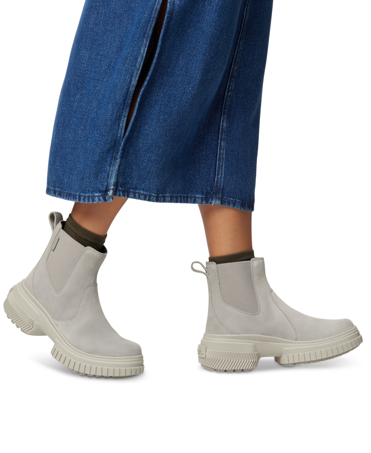 Sorel Women's Ona Ave Waterproof Chelsea Booties - Dove
