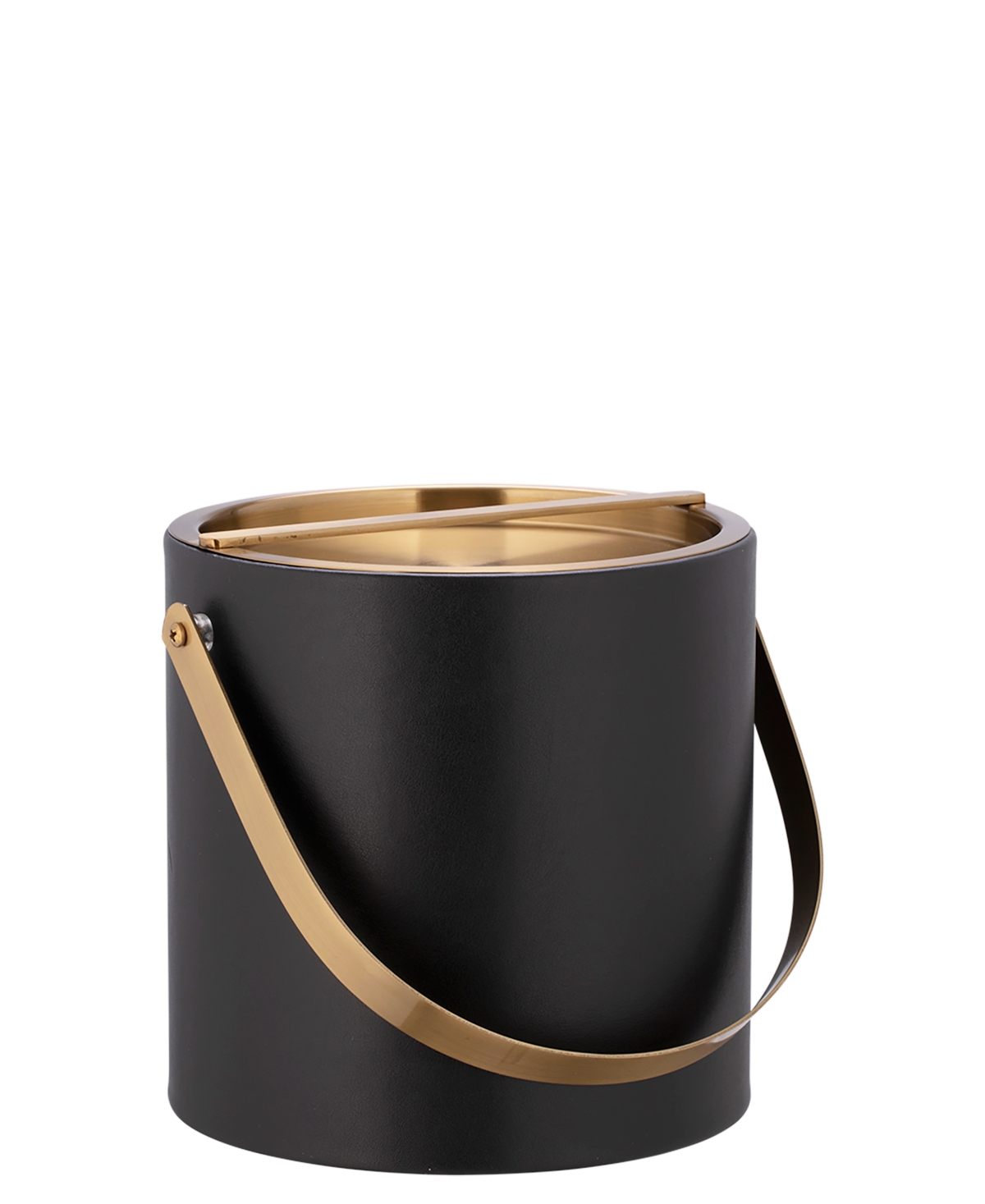 Kraftware Santa Barbara Ice Bucket, 3 Quart In Black