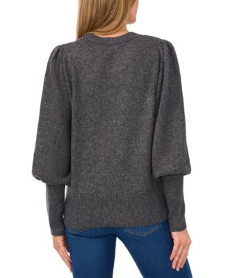 Women's Rhinestone Bow Crew Neck Sweater