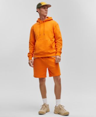 Men's Relaxed Fleece Hoodie & Pull-On Shorts, Created for Macy's