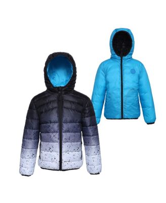Boys Reversible Lightweight Puffer Jacket