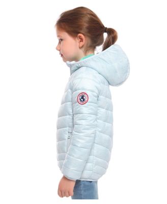 Girls Reversible Lightweight Puffer Jacket