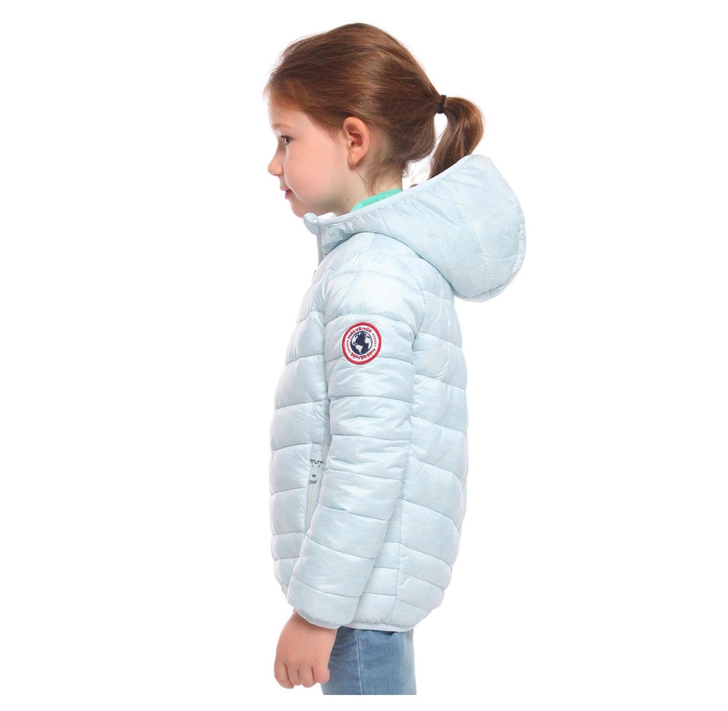 Girls Reversible Lightweight Puffer Jacket