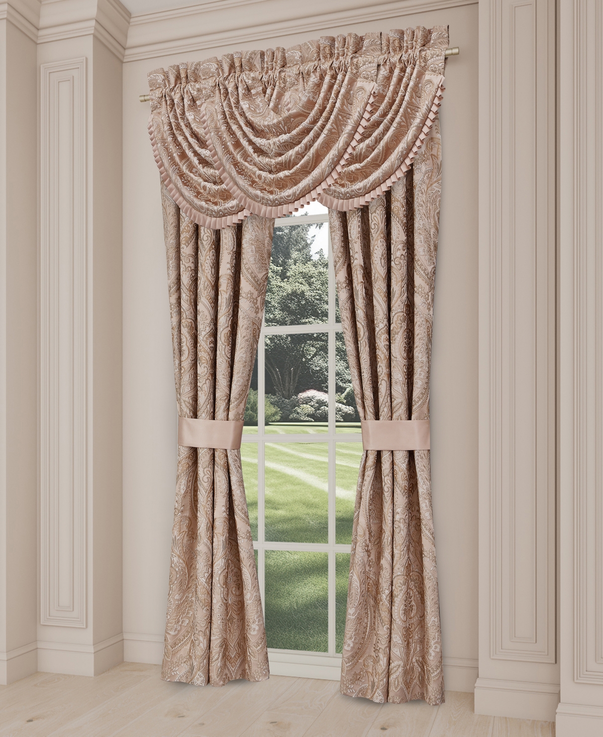 J Queen New York Fiorello Window Panel Pair,