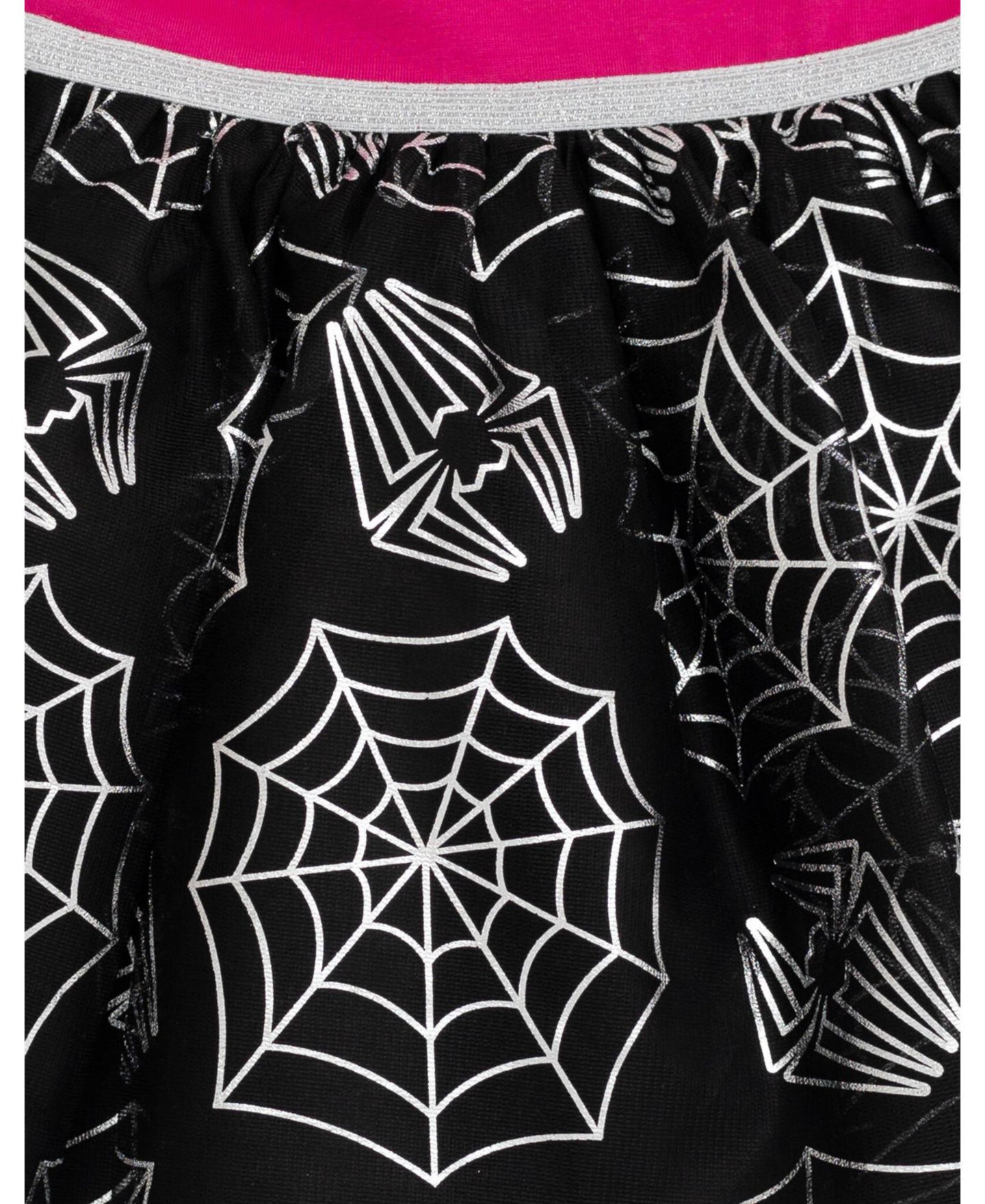 Платье Spider-Man Marvel Ghost Spider Tulle Tutu Dress to для девочек-малышей, цвет: Фиолетовый / Чёрный — фото 5
