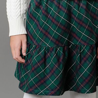 Toddler Girls Organic Pull-on Flounce Party Skirt