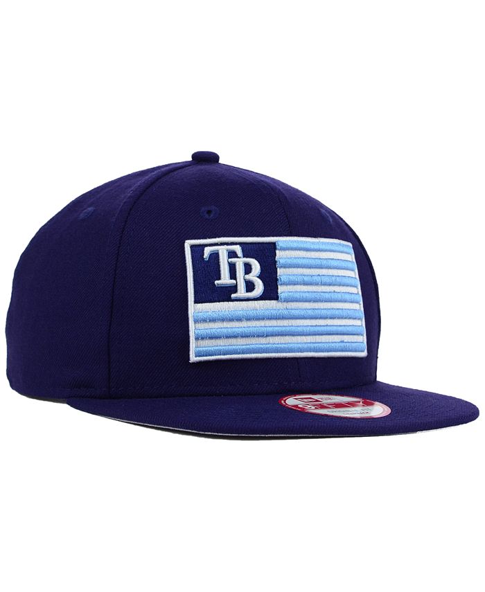 New Era Tampa Bay Rays Black Classic 9Forty A Frame Snapback Hat | UN-NG-007041