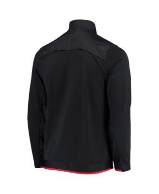 Men's Black Texas Tech Red Raiders 2021 Sideline Command Full-Zip Jacket