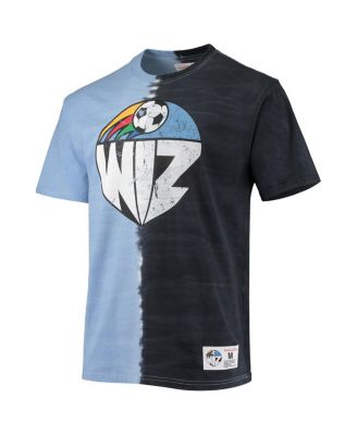 Men's Sky Blue Kansas City Wiz Vertical Tie-Dye Top
