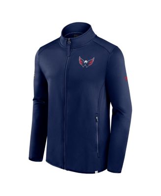 Men's Navy Washington Capitals Authentic Pro Full-Zip Jacket