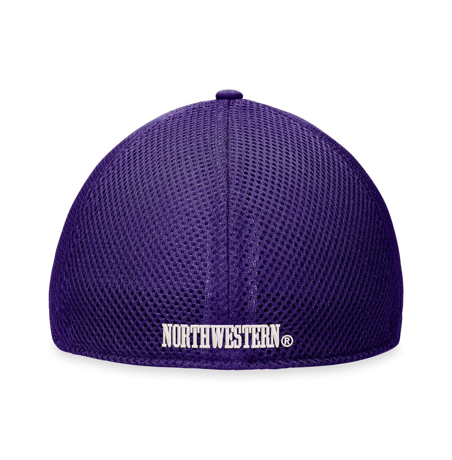 Мужская кепка Top of the World Purple Northwestern Wildcats Spacer Flex Hat — фото 3