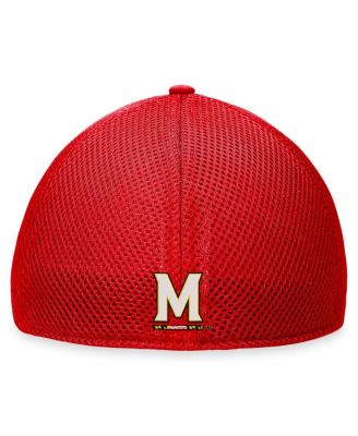 Men's Red Maryland Terrapins Spacer Flex Hat