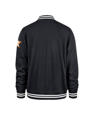 Men's Navy Houston Astros Wax Pack Pro Camden Full-Zip Track Jacket
