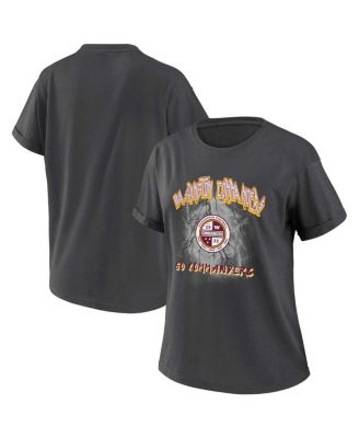 Women's Charcoal Washington Commanders Boyfriend T-Shirt