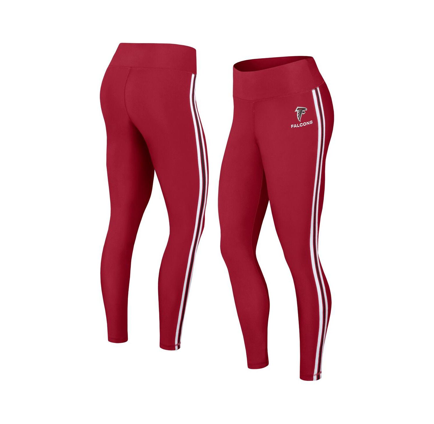 Women's Red Atlanta Falcons Color Block Leggings
