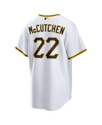 Men's Andrew McCutchen White Pittsburgh Pirates Replica Player Jersey