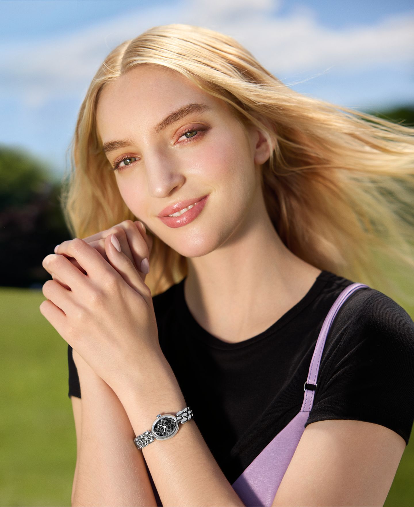 Женские часы COACH Silver Sammy Stainless Steel Watch 22.5mm — фото 6