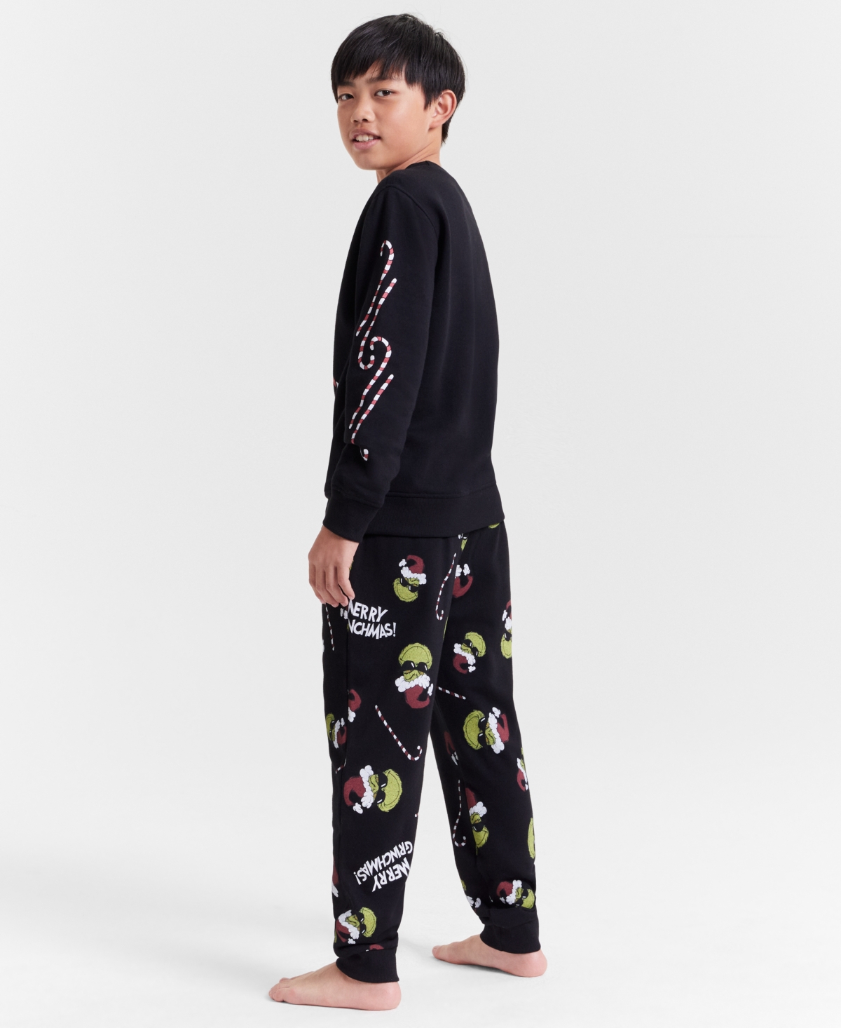 Epic Threads Little & Big Boys Merry Grinchmas Printed Sweatpants, Created for Macy's