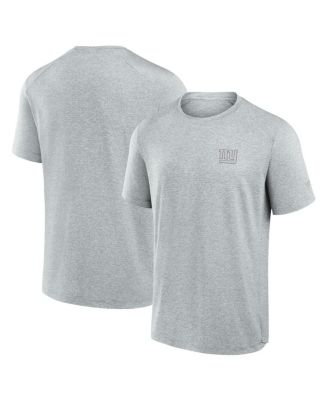 Men's Gray New York Giants Front Office Tech T-Shirt