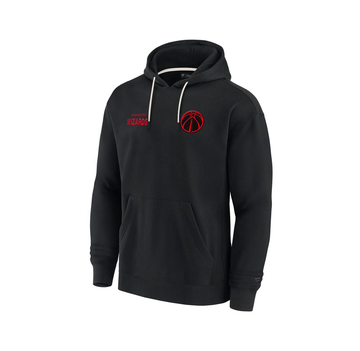 Men's and Women's Black Washington Wizards Elements Super Soft Fleece Pullover Hoodie