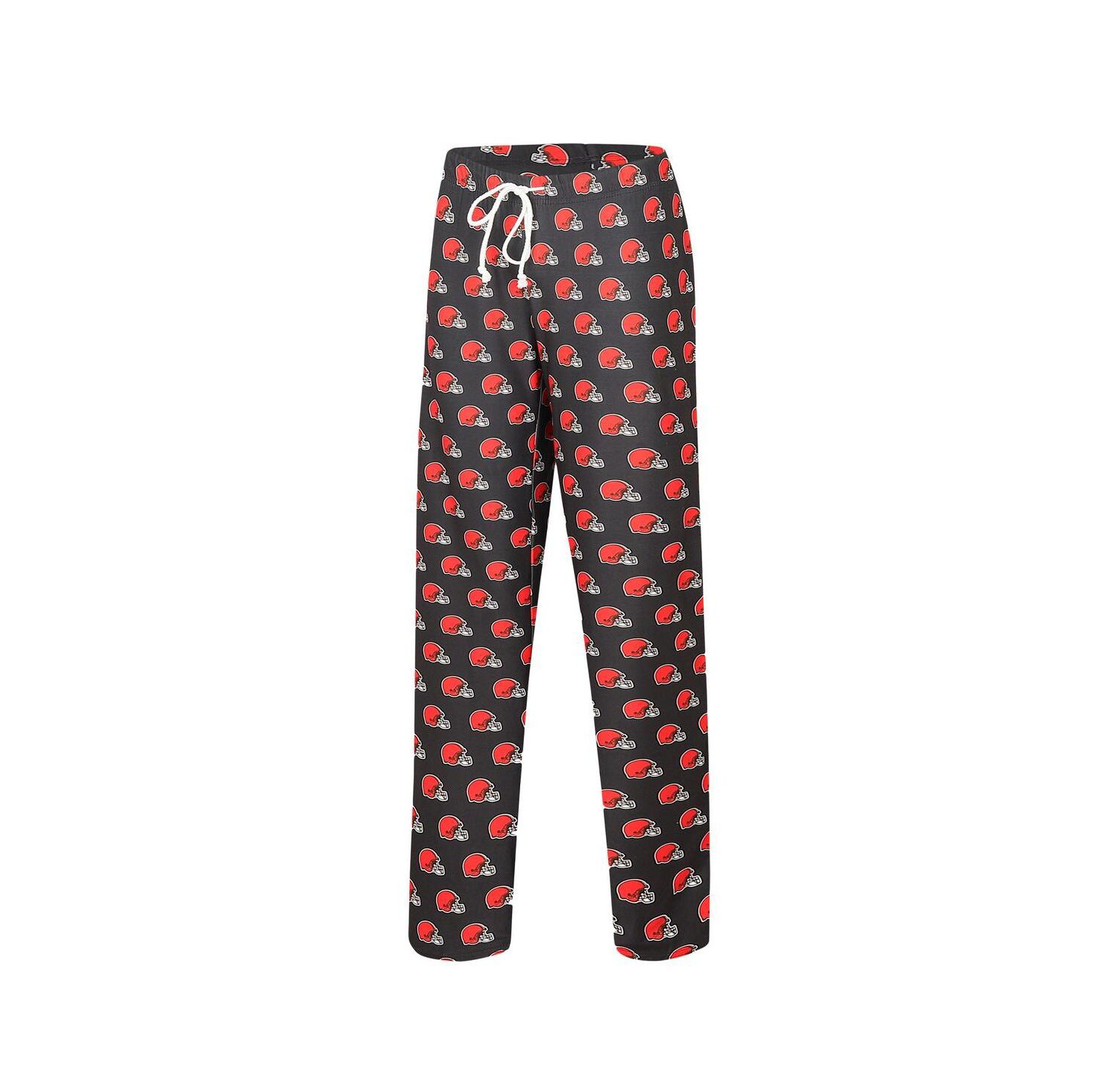 Women's Brown Cleveland Browns Gauge Allover Print Sleep Pants