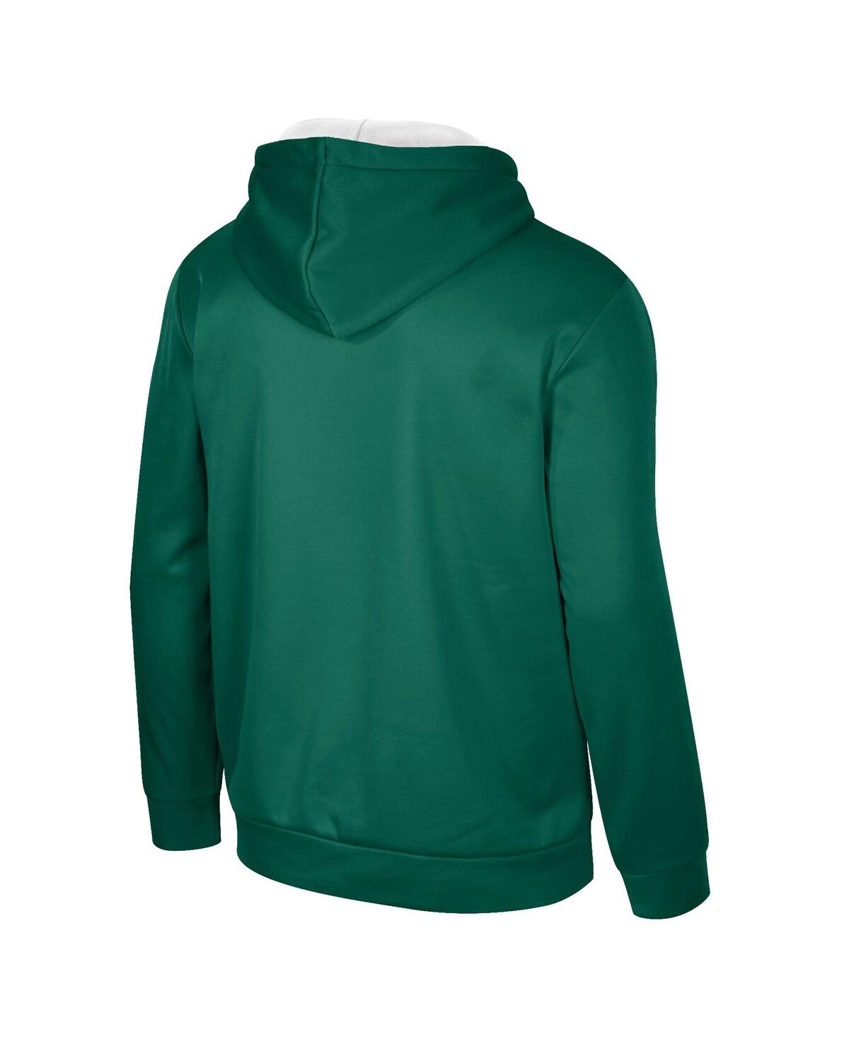 Colosseum Men's Green Michigan State Spartans Reese Pullover Hoodie In Green