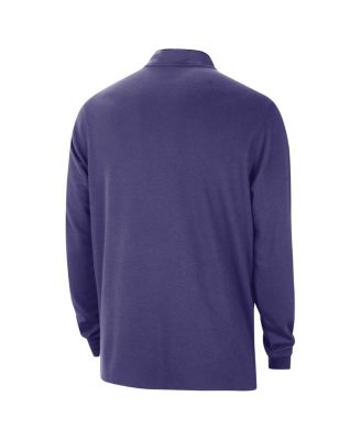 Men's Purple Phoenix Suns 2024/25 Courtside Performance Half-Zip Top