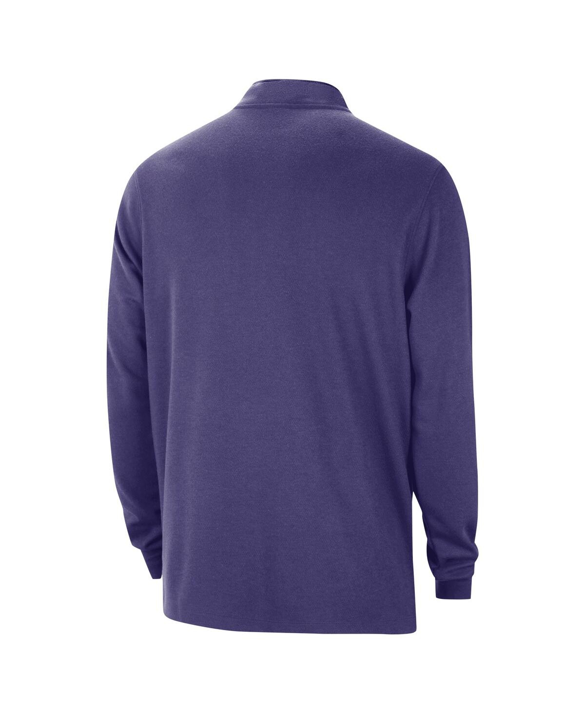 Nike Men's Purple Phoenix Suns 2024/25 Courtside Performance Half-zip Top In Purple