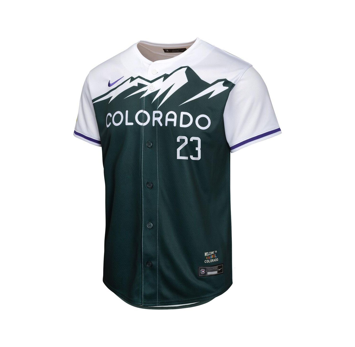 Big Boys and Girls Kris Bryant Green Colorado Rockies City Connect Limited Player Jersey