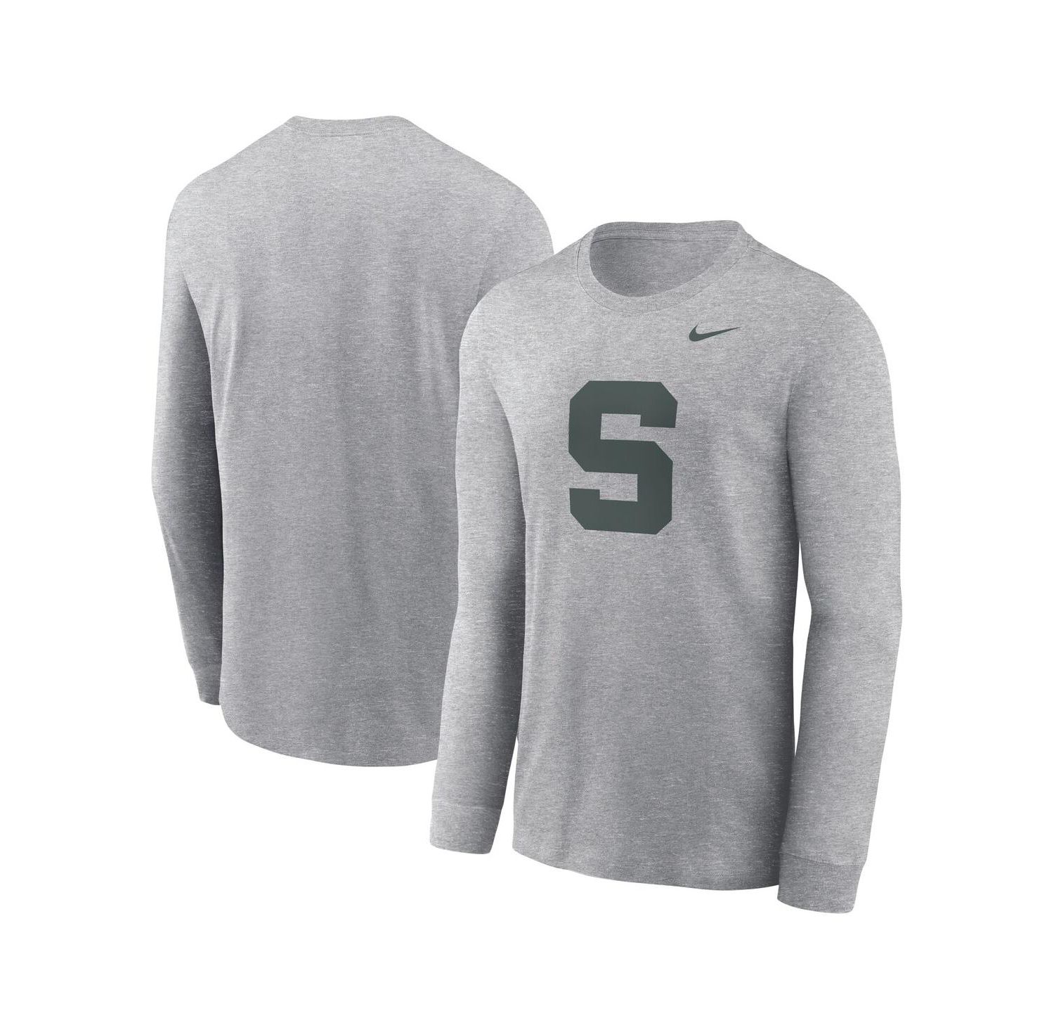 Men's Michigan State Spartans Alternate Logo Long Sleeve T-Shirt