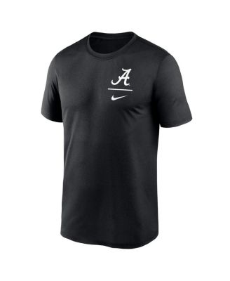 Men's Black Alabama Crimson Tide Primary Logo Legend Performance T-Shirt