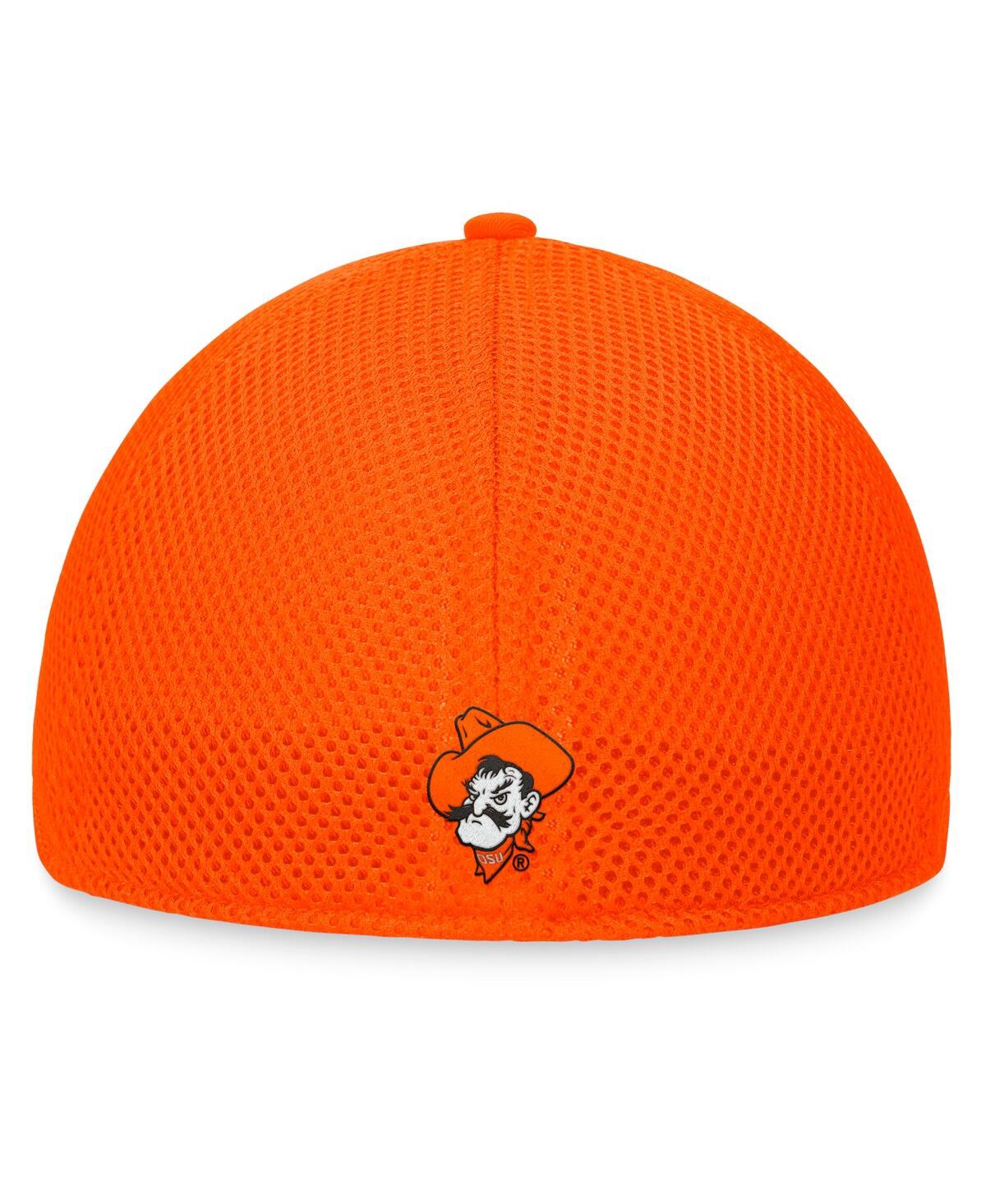 Top Of The World Men's Orange Oklahoma State Cowboys Spacer Flex Hat In Orange