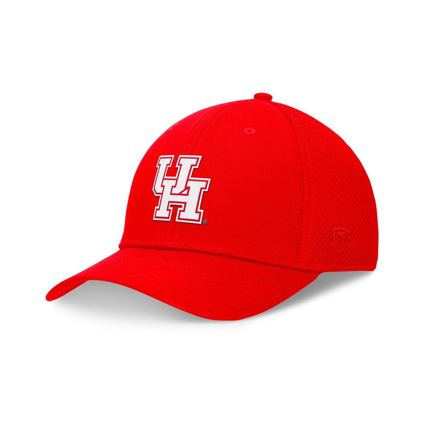 Мужская кепка Top of the World Red Houston Cougars Spacer Flex Hat — фото 1