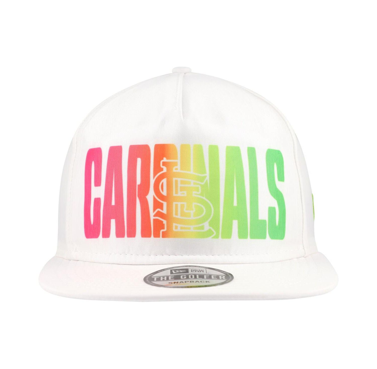 Men's White St. Louis Cardinals Spring Spectrum Golfer Snapback Hat