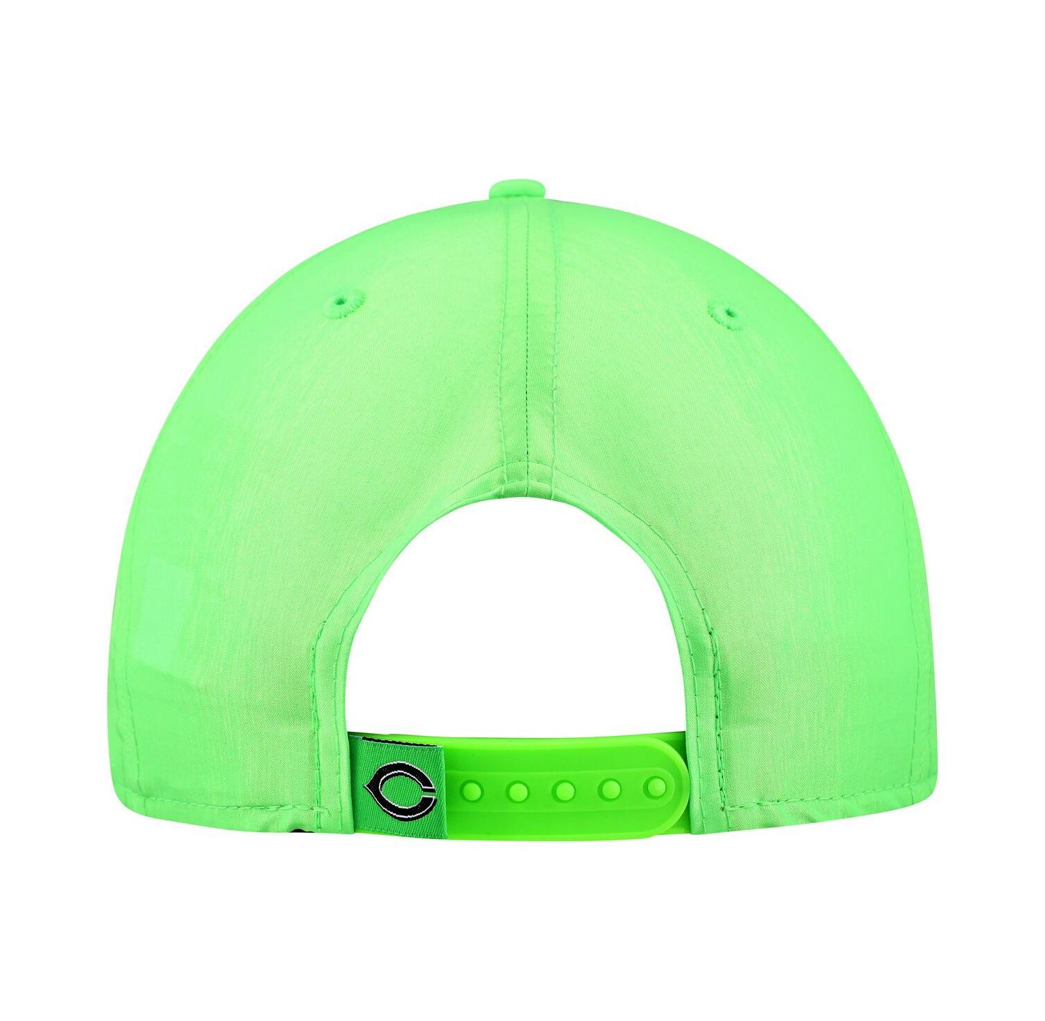Men's Green Cincinnati Reds Neon Golfer Snapback Hat