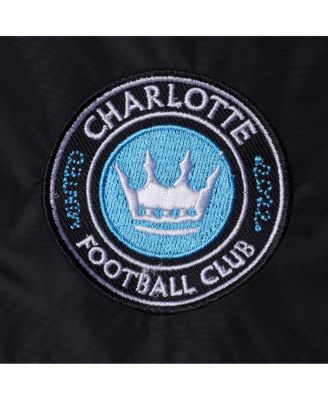 Women's Black Charlotte FC Anthem Full-Zip Jacket