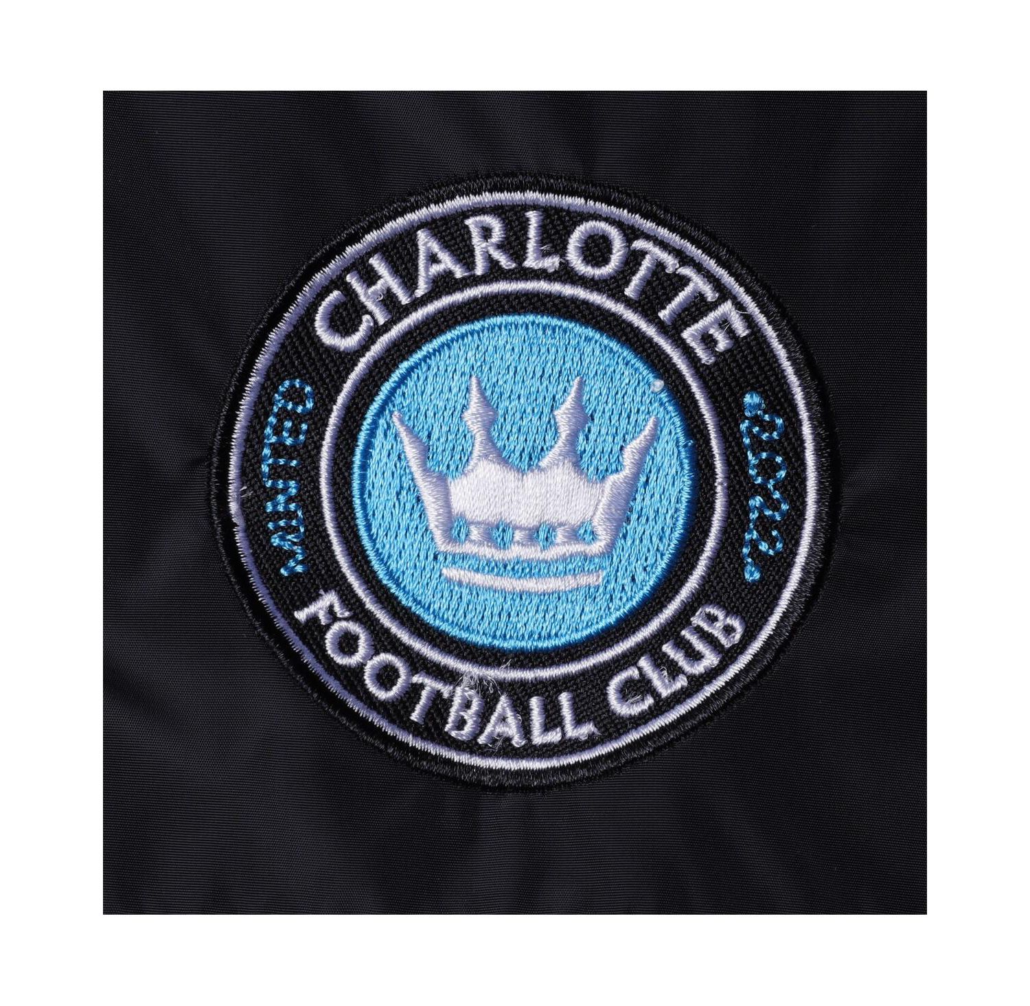 Women's Black Charlotte FC Anthem Full-Zip Jacket
