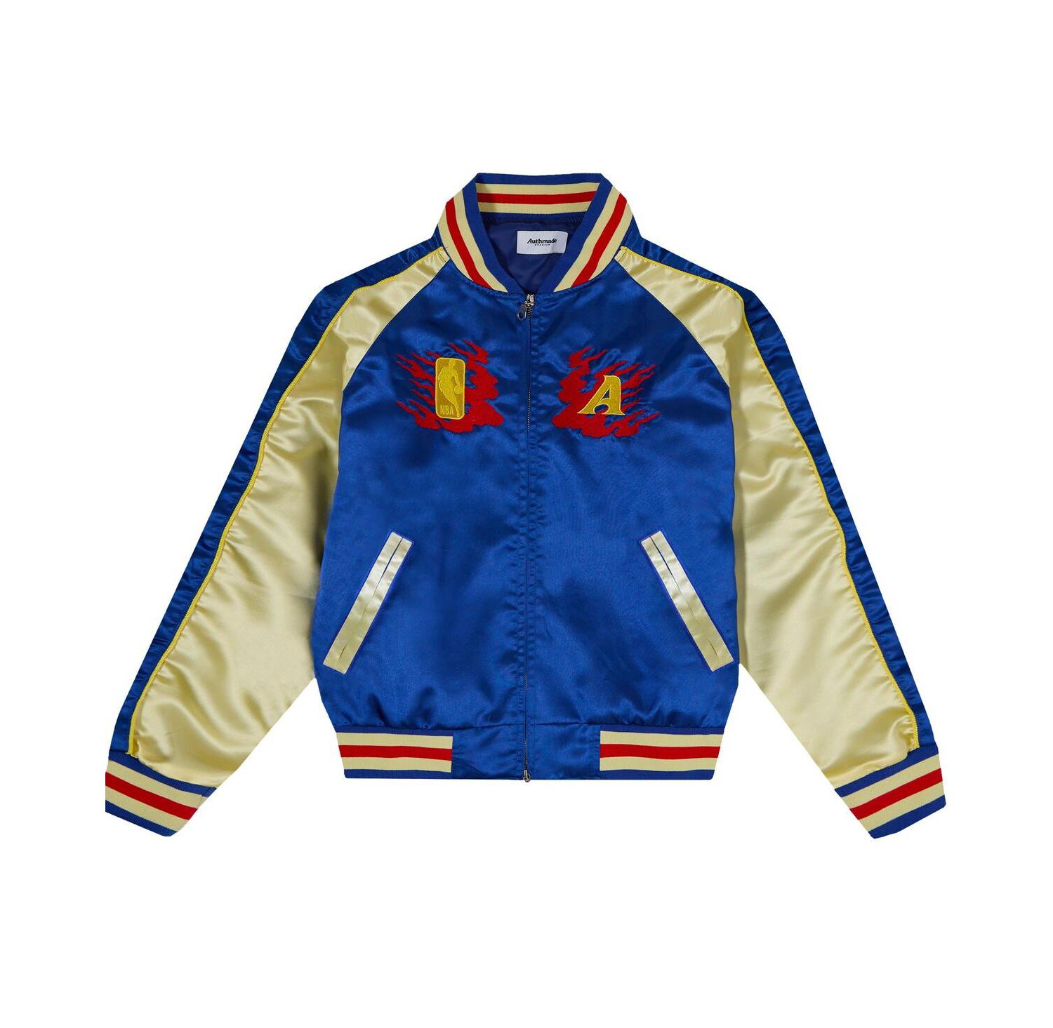 x NBA Men's and Women's Blue/Cream Asian Pacific Islander Dreamer Full-Zip Jacket