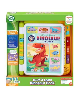 Touch and Learn Dinosaur Book Alphabet Toys