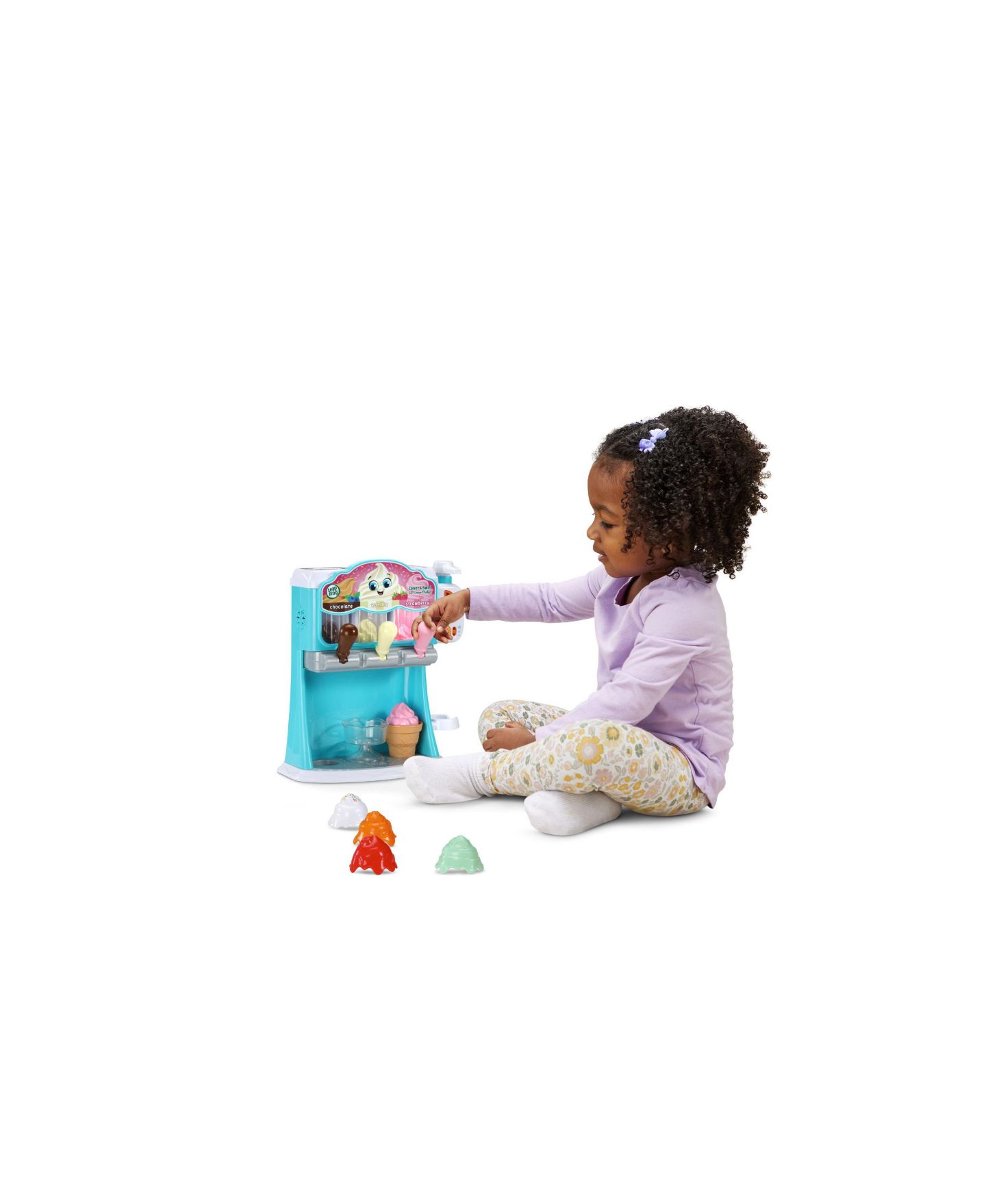 Детский игровой набор VTech LeapFrog Count Swirl Ice Cream Maker — фото 5